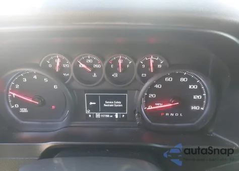 2021 Chevrolet Silverado 1500 4Wd Short Bed Custom из США, поврежденный, VIN 3GCPYBEH0MG137149